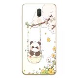 Huawei Mate 10 Lite Uyumlu Sallanan Panda Baskılı Silikon Kılıf