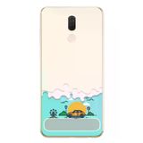 Huawei Mate 10 Lite Uyumlu Tatil Yolu Baskılı Silikon Kılıf