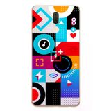 Huawei Mate 10 Lite Uyumlu Teknoloji Çizgileri Baskılı Silikon Kılıf