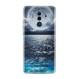 Huawei Mate 10 Pro ile Uyumlu Kılıf Desenli Silikon Güzel ile Uyumlu Kılıf Great Moon 1301