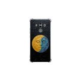 Huawei Mate 10 Pro ile uyumlu Köşe Korumalı Kılıf Metamorfoz Ekinoks Tasarımlı Uv Baskılı