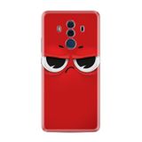 Huawei Mate 10 Pro Kilif Silikon Desenli Red 1829 539225507