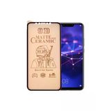 Huawei Mate 20 Lite Mat Seramik Ekran Koruyucu Siyah