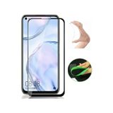 Huawei Mate 20 Lite Tam Full Kaplayan Seramik Nano Esnek Ekran Koruyucu Kırılmaz Cam