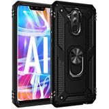 Huawei Mate 20 Lite Yüzüklü Standli Vega Kilif Ekran Koruyucu 510330837 renk-gumus