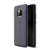 Huawei Mate 20 Pro Kılıf Focus Derili Kamera Korumalı Silikon Kılıf