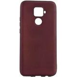 Huawei Mate 30 Lite Bordo Silikon Kılıf