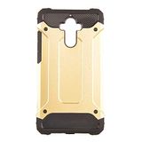 Huawei Mate 9 ile uyumlu Çİft Katman Koruyucu Crash Military Tank Kılıf - Gold