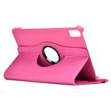 Huawei Mate Pad 10.4 Fuchsia Dönebilen Standlı ile Uyumlu Kılıf Pembe