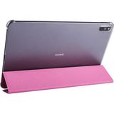 Huawei Mate Pad 11 Htstore Htstore Zore Smart Cover Standlı 1-1 Kılıf-Pembe