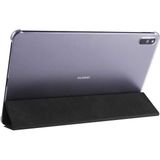 Huawei Mate Pad 11 Htstore Htstore Zore Smart Cover Standlı 1-1 Kılıf-Siyah