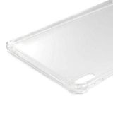 Huawei Mate Pad Pro 10.8 ile Uyumlu Kılıf Fuchsia Tablet Nitro Anti Shock Silikon Kapak Renksiz