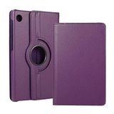 Huawei Mate Pad T10 Fuchsia Dönebilen Standlı ile Uyumlu Kılıf Mor