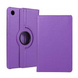 Huawei Mate Pad T8 Fuchsia Dönebilen Standlı ile Uyumlu Kılıf Mor