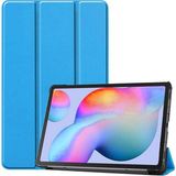Huawei Mate Pad T8 Htstore Zore Smart Cover Standlı 1-1 Kılıf-Mavi