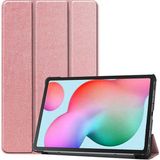 Huawei Mate Pad T8 Htstore Zore Smart Cover Standlı 1-1 Kılıf-Rose Gold