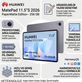Huaweı Matepad 11.5 S 2026 Yeni Tablet +Anker 10.000 Mah Powerbank Ve Huawei M-Pencil 3. Nesil Tablet Kalemi Hediye