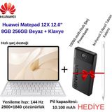Huawei Matepad 12X 12.0" 8gb 256GB Beyaz + Klavye+3.Nesil Huawei Kalem ,Anker 10000 Amper powerbank HEDİYE - 256 GB