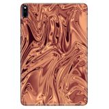 Huawei MatePad Pro 10.8" ile Uyumlu Desenli Silikon Kılıf, Bronz Mermer avonm-v-cvr459176