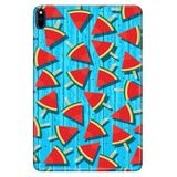 Huawei MatePad Pro 10.8" ile Uyumlu Desenli Silikon Kılıf, Dilim Karpuz, UV Baskılı avonm-v-cvr459197