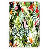 Huawei MatePad Pro 10.8" ile Uyumlu Desenli Silikon Kılıf, Egzotik Bahçe, UV Baskılı avonm-v-cvr459200