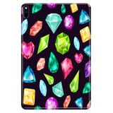 Huawei MatePad Pro 10.8" ile Uyumlu Desenli Silikon Kılıf, Elmaslar, Çok Renkli avonm-v-cvr459201