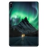 Huawei MatePad Pro 10.8" ile Uyumlu Desenli Silikon Kılıf, Kuzey Işıkları, UV Baskılı avonm-v-cvr459259