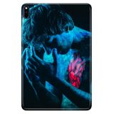 Huawei MatePad Pro 10.8" ile Uyumlu Desenli Silikon Kılıf, UV Baskılı, Aşk Acısı avonm-v-cvr459169