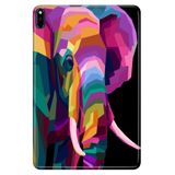 Huawei MatePad Pro 10.8" ile Uyumlu Desenli Silikon Kılıf, UV Baskılı, Çok Renkli avonm-v-cvr459303