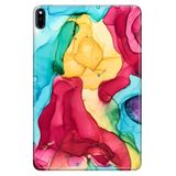 Huawei MatePad Pro 10.8" ile Uyumlu Desenli Silikon Kılıf, UV Baskılı, Çok Renkli avonm-v-cvr459320