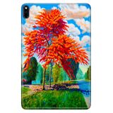 Huawei MatePad Pro 10.8" ile Uyumlu Desenli Silikon Kılıf, UV Baskılı, Sonbahar, Çok Renkli avonm-v-cvr459325