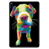 Huawei MatePad Pro 10.8" ile Uyumlu Desenli Silikon Kılıf, Yavru Pitbull, Çok Renkli avonm-v-cvr459349