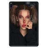 Huawei MatePad Pro 10.8" ile Uyumlu Desenli Silikon Tablet Kılıfı, LoverLoser, Çok Renkli avonm-v-cvr459264