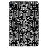 Huawei MatePad Pro 10.8" ile Uyumlu Desenli Silikon Tablet Kılıfı, MonoChrome, Arka Kapak avonm-v-cvr459277