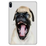 Huawei MatePad Pro 10.8" ile Uyumlu Desenli Silikon Tablet Kılıfı, Sevimli Pug, Arka Kapak avonm-v-cvr459317