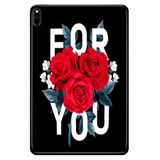 Huawei MatePad Pro 10.8" ile Uyumlu Desenli Silikon Tablet Kılıfı, UV Baskılı, For You avonm-v-cvr459208