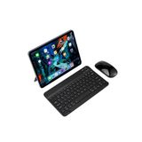 Huawei MatePad Pro 13.2" Tablet İçin Uyumlu Slim Şarjlı Türkçe Bluetooth Klavye ve Mouse Seti Siyah