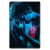 Huawei MatePad T10S ile Uyumlu 10.1" Desenli Silikon Tablet Kılıfı, Aşk Acısı, Arka Kapak avonm-v-cvr459766