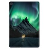 Huawei MatePad T10S ile Uyumlu 10.1" Desenli Silikon Tablet Kılıfı, Kuzey Işıkları, UV Baskılı avonm-v-cvr459856