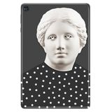 Huawei MatePad T10S ile Uyumlu 10.1" Tablet Kılıfı, Desenli Silikon, HumanGirl, Çok Renkli avonm-v-cvr459823