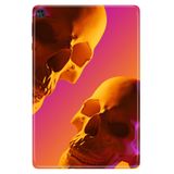 Huawei MatePad T10S ile Uyumlu 10.1" Tablet Kılıfı, Desenli Silikon, İskelet Kolaj, Çok Renkli avonm-v-cvr459829