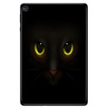 Huawei MatePad T10S ile Uyumlu 10.1" Tablet Kılıfı, Desenli Silikon, Karakedi avonm-v-cvr459843