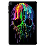 Huawei MatePad T10S ile Uyumlu 10.1" Tablet Kılıfı, Desenli Silikon, Renkli İskelet avonm-v-cvr459905
