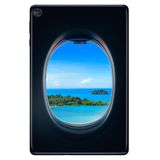 Huawei MatePad T10S ile Uyumlu 10.1" Tablet Kılıfı, Desenli Silikon, Uçaktan Bakış avonm-v-cvr459935