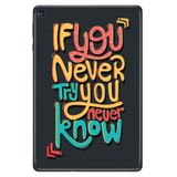 Huawei MatePad T10S ile Uyumlu 10.1" Tablet Kılıfı, Desenli Silikon, UV Baskı, Çok Renkli avonm-v-cvr459792