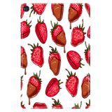 Huawei MatePad T8 8" ile Uyumlu Desenli Silikon Tablet Kılıfı, Çilek avonm-v-cvr459383