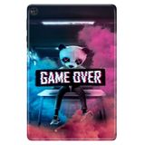 Huawei MatePad T8 8" ile Uyumlu Desenli Silikon Tablet Kılıfı, Game Over, Çok Renkli avonm-v-cvr459410