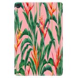 Huawei Matepad T8 8" ile Uyumlu Tablet Kılıfı, Desenli Silikon, Cennet Çiçekleri, Çok Renkli avonm-v-cvr459381