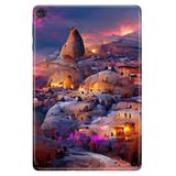 Huawei Matepad T8 8" ile Uyumlu Tablet Kılıfı, Desenli Silikon, Kapadokya Çizim, Çok Renkli avonm-v-cvr459443