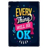 Huawei MediaPad T3 9.6" ile Uyumlu Desenli Silikon Tablet Kılıfı, Everything, Çok Renkli avonm-v-cvr459998